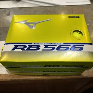 Mizuno 2024 RB 566 Golf Balls 2dz Yellow - Picture 1 of 3