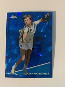 HANA MANDLIKOVA  #41 - 2021 TOPPS CHROME SAPPHIRE TENNIS