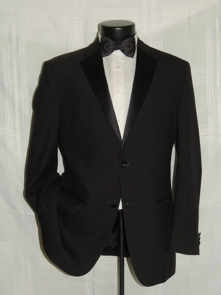 WILKE RODRIGUEZ MOD 2 Button side vent men's formal TUXEDO jacket size 58 Long - Image 1 of 4