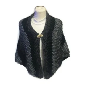 Seed Stitch or British Moss StitchTriangle Shawl Knitting Printed Pattern - Picture 1 of 7