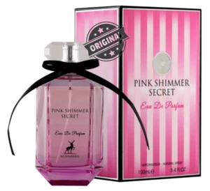 PINK SHIMMER SECRET EDP LUXURY Perfume By Maison Alhambra 100ML Super Amazing 🥇 - Picture 1 of 6