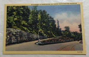 Highway At Birmingham, Alabama. Going South Over Red Mtn. PC (V2) - Picture 1 of 2
