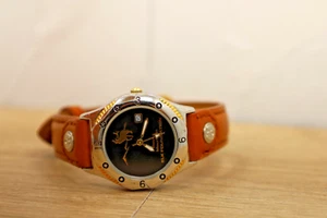 Montana Rocky Mountain ELK Foundation women’s date watch 27mm Two Tone New Batt - Picture 1 of 6