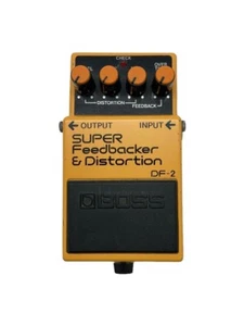 Boss DF-2 Super Feedbacker & Distortion Guitar Pedal Made in Japan Used - Picture 1 of 7