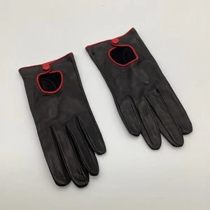 Furla Napa Leather Driving Gloves Size 8 New - Picture 1 of 5