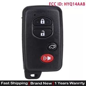 FOR 2008-2013 TOYOTA HIGHLANDER SMART KEY KEYLESS REMOTE FOB HYQ14AAB - UNLOCKED - Picture 1 of 6
