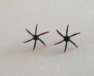 2x Replacement Propellers Props Red And Black Aeroplane Model Spare Parts  1:200 - Picture 1 of 5