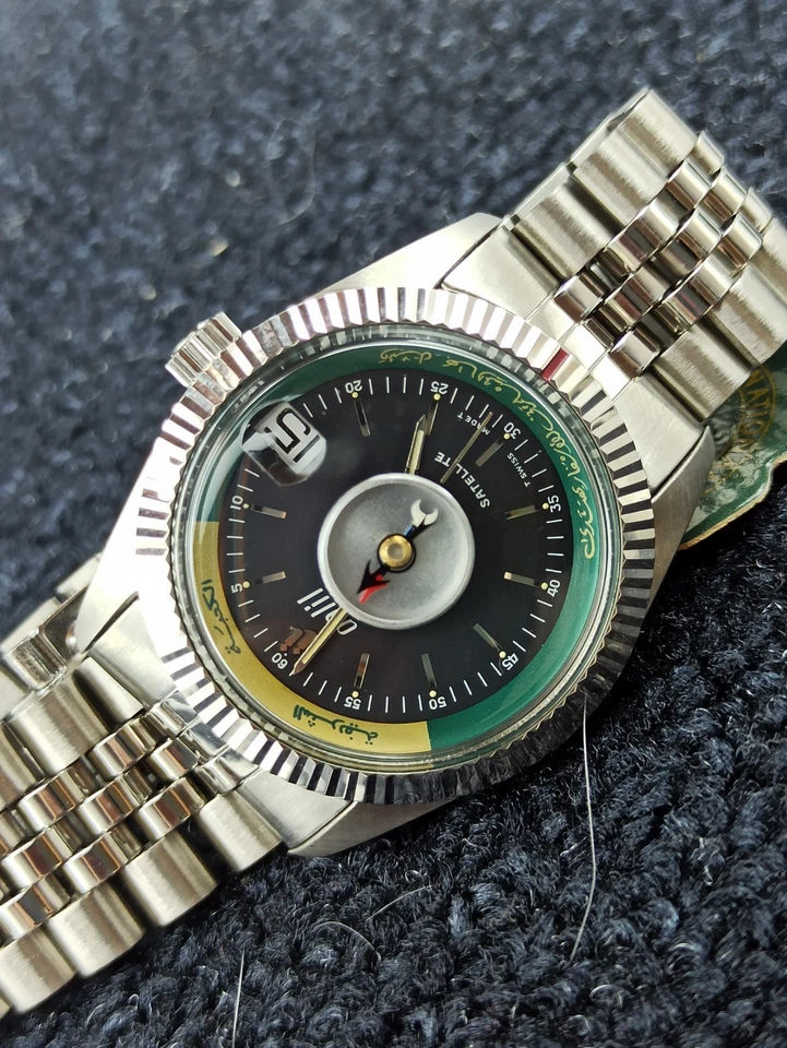 MEJOR RELOJ PULSERA MUSULMÁN DALIL MECCA BRÚJULA AUTOMÁTICA 🧭 ORACIONES Foto 1 de 1