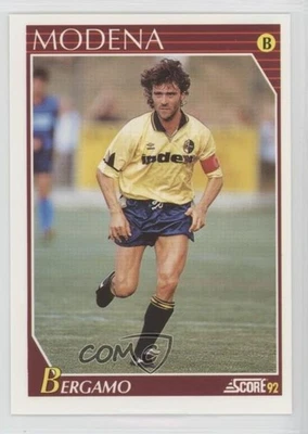 1991-92 Pontuação Italiana Andrea Bergamo #313 Rookie RC - Imagem 1 de 2