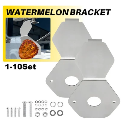 Soporte cromado con marco de sandía bajo brillo para Peterbilt/Kenworth 359/379/389 Foto 1 de 4