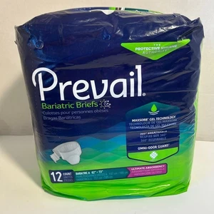 12er PACK PREVAIL BARIATRISCHE SLIPS BARIATRIC A 62"-73" ULTIMATIVE SAUGFÄHIGKEIT. - Bild 1 von 6