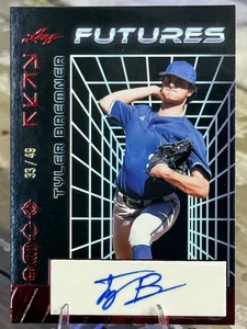 2024 Leaf Futures #A-TB2 Tyler Bremner Autographs Red #/49 - Bild 1 von 3