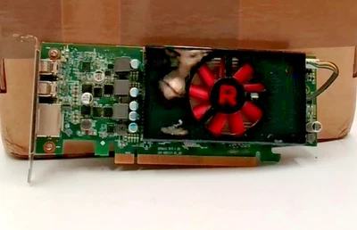 Dell AMD Radeon RX 640 4GB GDDR5 PCIe Low Profile SFF Video Graphics Card 06044M - Image 1 of 3