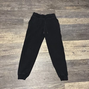 Lululemon Jogginghose Jogger Damen Gr. 2 schwarz weich Workout tailliert - Bild 1 von 6