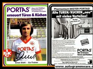 Fútbol | 1. FC Kaiserslautern | 1982 | Ernst DIEHL - Imagen 1 de 1