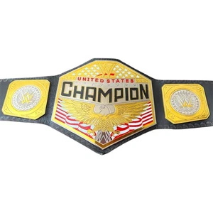 WWE United States Championship Title Belt Adult Size Replica 2MM WWE Wrestling - Picture 1 of 5
