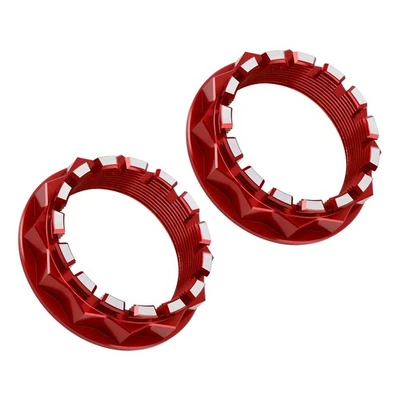 2x Rear Wheel Axle Nuts Red For Ducati Panigale 959/1199/1299/V4/R/S 2012-2024, Foto 1 de 4