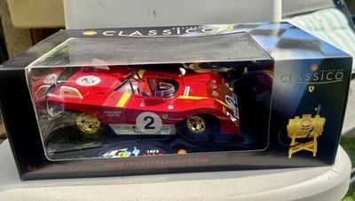 Diecast Shell Ferrari 312 P #2 Andretti - Ickx 1972 with Racing Pump Fuel 1/18 - Image 1 of 3