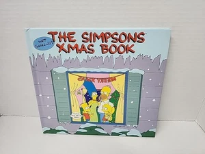 The Simpsons Xmas Book Matt Groening 1st Edition 1990 Hardcover - Imagen 1 de 10