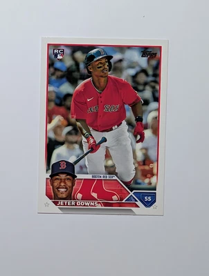 2023 Topps Rookie #165 Jeter Downs RC Rookie Boston Red Sox - Image 1 of 2