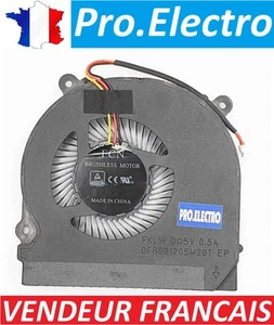 Ventilateur fan HASEE KP7G GIGABYTE SABRE 17 Fcn Dfb601205v20t FKLW DC5V 0.5A - Photo 1/4