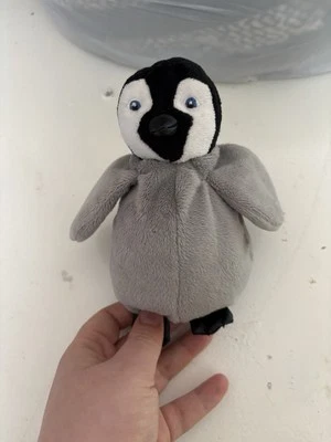 HAPPY FEET HATCHING MUMBLE PENGUIN PLUSH SOFT TOY 6" - Image 1 of 3
