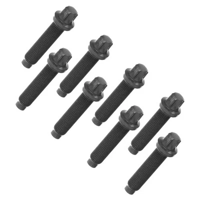 8PCS Transmission Flywheel Bolt Hex.Head Set Replacement For Ford OE F77Z6379AC - Image 1 of 4
