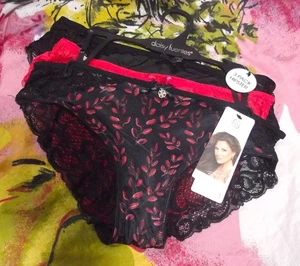 3 BRAGAS NUEVAS DAISY FUENTES DF4683A 5 ENCAJE Y MICRO HIPSTER L - Imagen 1 de 2