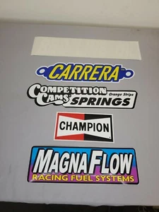 Vintage Automotive Decals Stickers lot of 5 - F6 - Picture 1 of 11
