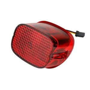 Eagle Lights Red Strobing Taillight Brake Harley Dyna Softail Touring No Window - Picture 1 of 6