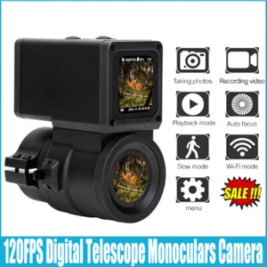 120FPS Digital Telescope Monoculars Camera 4KHD Video Photo Recorder For Hunting - Picture 1 of 10