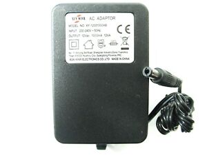 1000ma 12v AC-AC (AC Output) Mains Power Adaptor Supply Charger (1a, 12w, 12va)