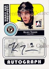 2008-09 ITG Heroes and Prospects Auto #AKT Kelsey Tessier