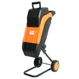 Electric Garden Shredder 2500w Leaf & Wood Chipper 45L Bag 45mm Cutting Width - Picture 1 of 5