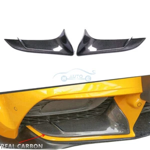 Real Carbon Fiber Front Bumper Lower Garnish For Toyota GR Supra A90 2020-2025 - Foto 1 di 10