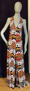 Paul & Joe Multicolor HalterJumpsuit/Overall Wide Legs Sleeveless sz FR 38 NWT - Picture 1 of 11