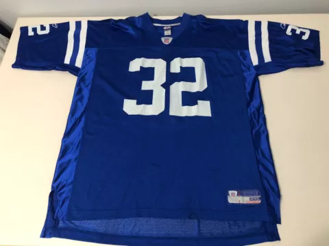 BLUE REEBOK INDIANAPOLIS COLTS EDGERRIN JAMES JERSEY MENS SIZE 2XL XXL Cover