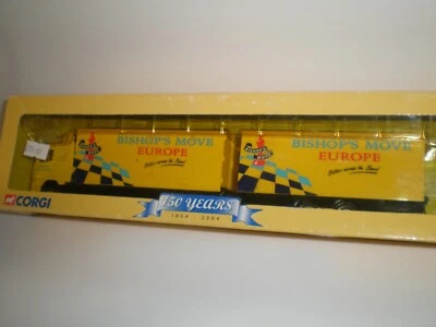 Corgi Classics Superhaulers TY86712 - Volvo Rigid Truck & CC Trailer - Bishop's - Image 1 of 2