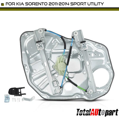 Power Window Regulator w/ Motor Assembly for Kia Sorento 2011-2014 FrontRight - Imagem 1 de 4