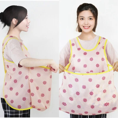 Sleeveless Laundry Bib Clothes Drying Apron Household Wet-Proof Cold-Proof - Image 1 of 4