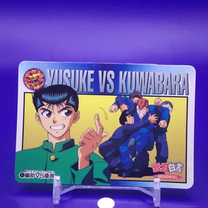 Tarjeta Yusuke Yu Yu Hakusho No.31 Banpresto Bandai 1995 anime japonés Japón envío gratuito - Imagen 1 de 4