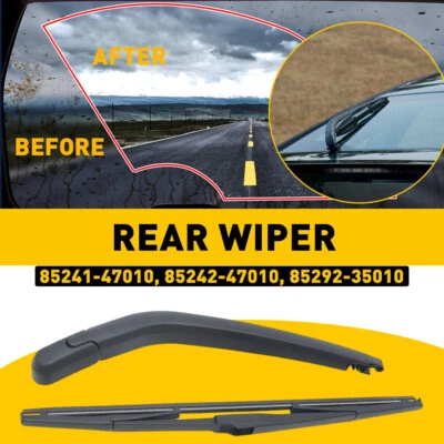For TOYOTA Prius Rear Wiper Arm & Blade 2004 2005 2006 2007 2008 2009 8524147010 - Image 1 of 4