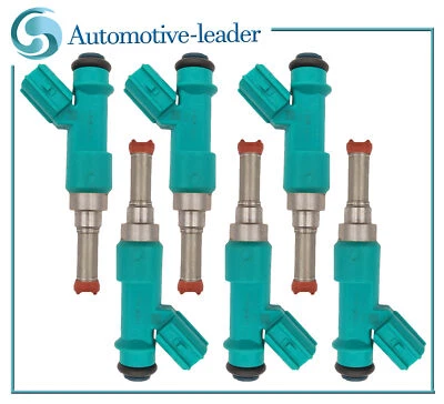 6Pcs Fuel Injector For Toyota Avalon 2013-2016 Camry 2012-2017 Sienna 11-16 3.5L - Image 1 of 4