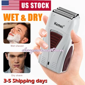 USB Rechargeable Electric Shaver for Men Electric Foil Shaver Wet&Dry Waterproof - Picture 1 of 5