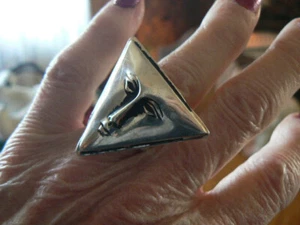 SERIGO BUSTAMANTE SILBER SIGNIERT SIGNIERT - SEHR GROSS - Bild 1 von 5