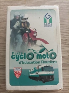 Playing card game, motorcycle bike track, Gema insurance - Picture 1 of 16