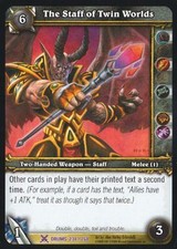 World of Warcraft TCG The Staff of Twin Worlds - Drums of War 234/268