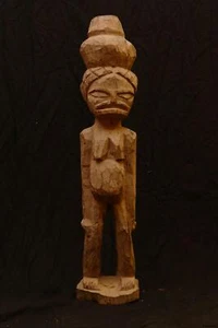 Madagaskar Skulptur grimmige Frau 73 cm. MF01 Mahafaly Ethnie - Bild 1 von 14
