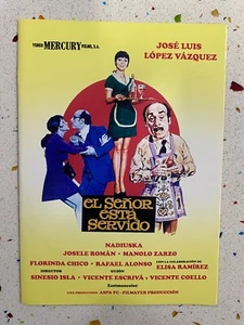 EL SEÑOR ESTA SERVIDO DVD JOSE LUIS LOPEZ VAZQUEZ NADIUSKA FLORINDA CHICO ... - Imagen 1 de 2