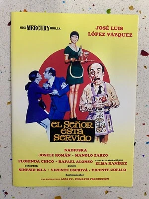 EL SEÑOR ESTA SERVIDO DVD JOSE LUIS LOPEZ VAZQUEZ NADIUSKA FLORINDA CHICO ... - Imagen 1 de 2